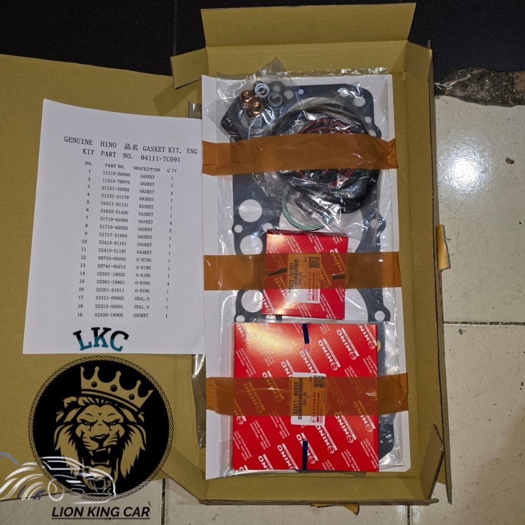 Gasket Full Set Packing Set Dutro 130HT 04111-7C091