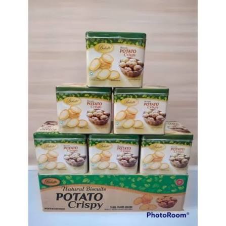 (PROMO 1 DUS ISI 6) POTATO CRISPY kaleng, Camilan Kelezatan Enak & Crispy Paket Hemat Ideal untuk Ce