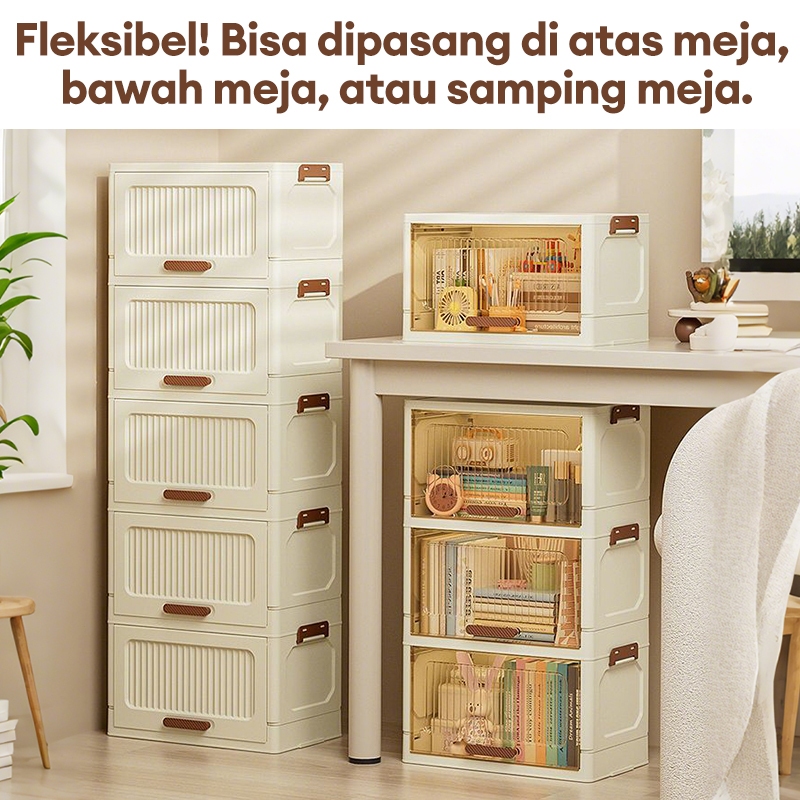 Lebar32cm Rak Susun Penyimpanan Plastik/Rak Dapur/RAK PLASTIK SUSUN