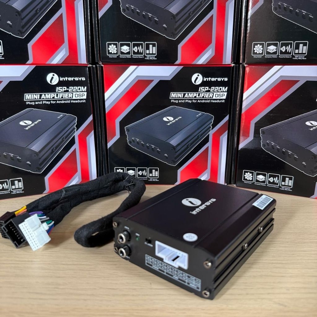 DSP INTERSYS ISP MINI BOSTER AMPLIFIER INTERSYS ISP 220M PLUG AND PLAY