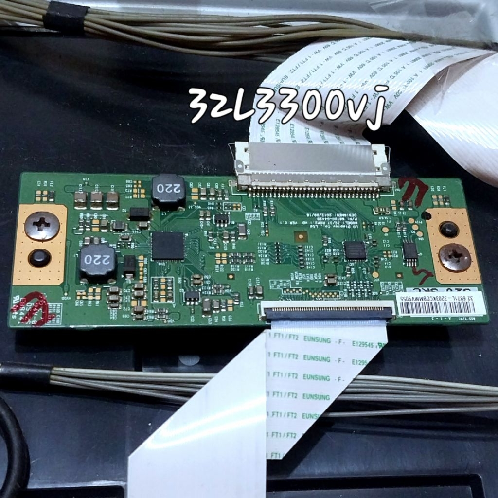 TCON TV LED TOSHIBA 32L3300VJ ORIGINAL TCONBOARD LOGIGBOARD BOARDLOGIG
