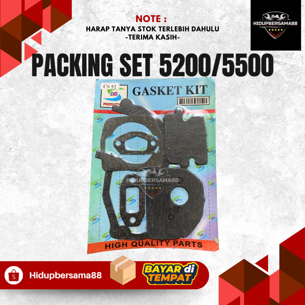 PACKING SET 5200 5500 N5500 DLS - PACKING SET SENSO TYPE 5200/5800
