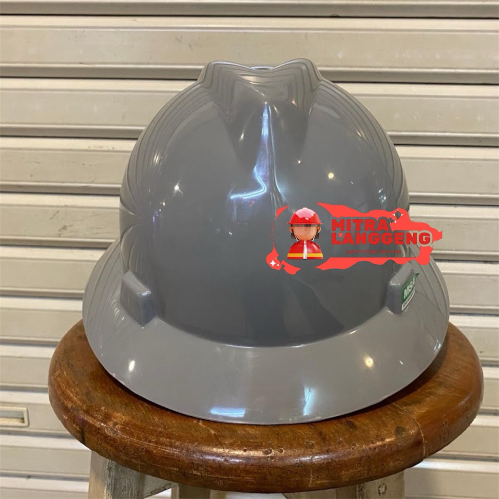 HELM SAFETY FULLBRIM MSA LOKAL - HELM SAFETY MSA - HELM PROYEK MSA