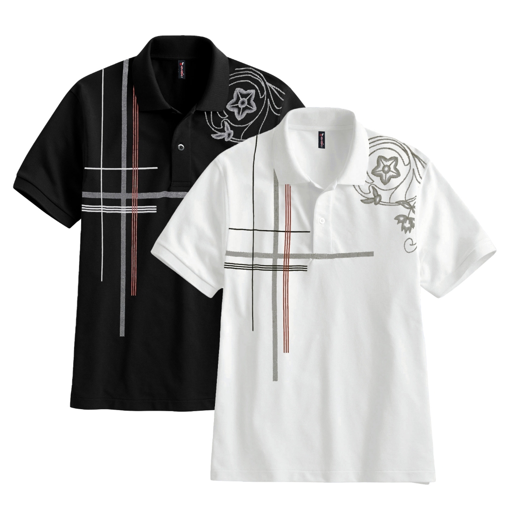 Kaospolos - Kaos Kerah Pria Distro Lengan Pendek | Polo Shirt Pria | Kaos Polo Motif Batik