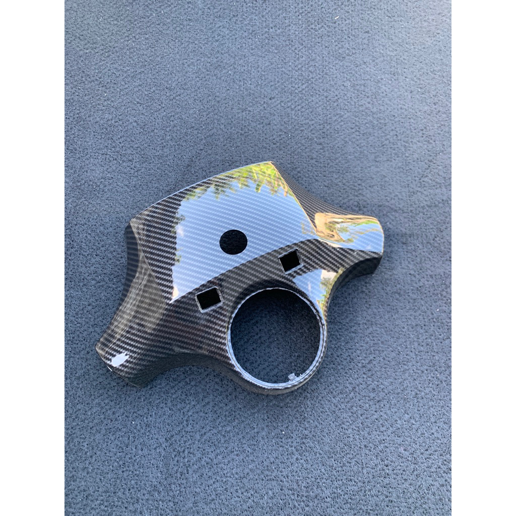 Batok lampu vespa PX carbon Batok lampu vespa PS carbon