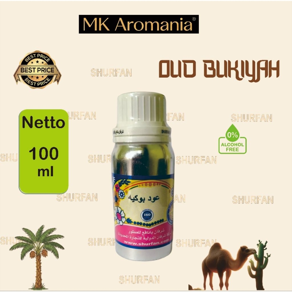 PARFUM OUD BUKIYAH 100 ml ORIGINAL PARFUM ARAB By Shurfan