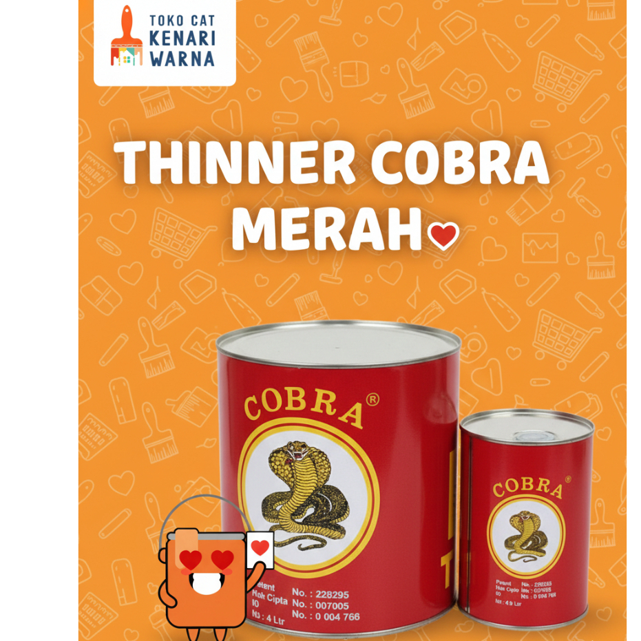 THINNER COBRA MERAH