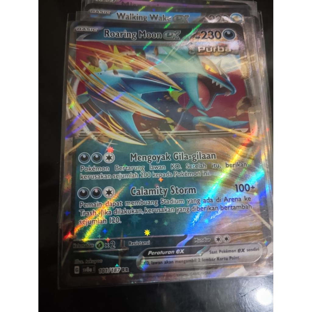 Pokemon TCG Roaring moon EX RR ind
