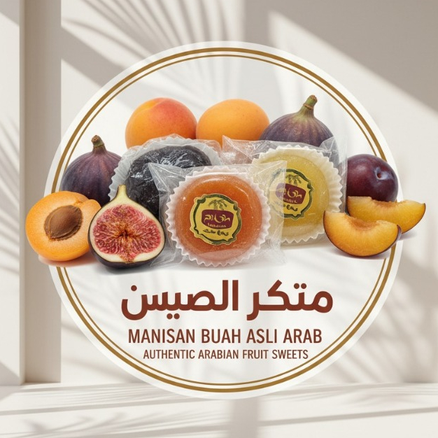 Manisan Arab Buah Tin Buah Aprikot Buah Plum Original Saudi Premium Manisan Basah Oleh Oleh Haji dan