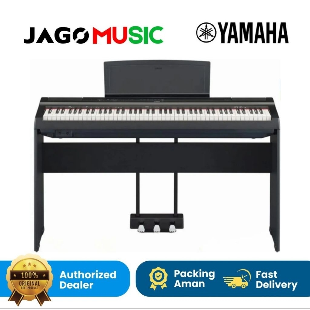 Piano Yamaha P-125 Piano Yamaha P125 SESUAI GAMBAR Ori Garansi Resmi