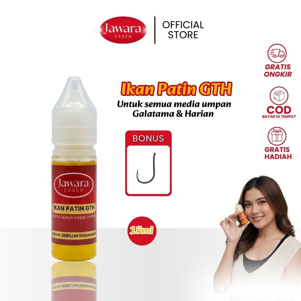 Jawara Essen Umpan Ikan Patin 15ml Premium Campuran Umpan Pancing Untuk Galatama dan Harian
