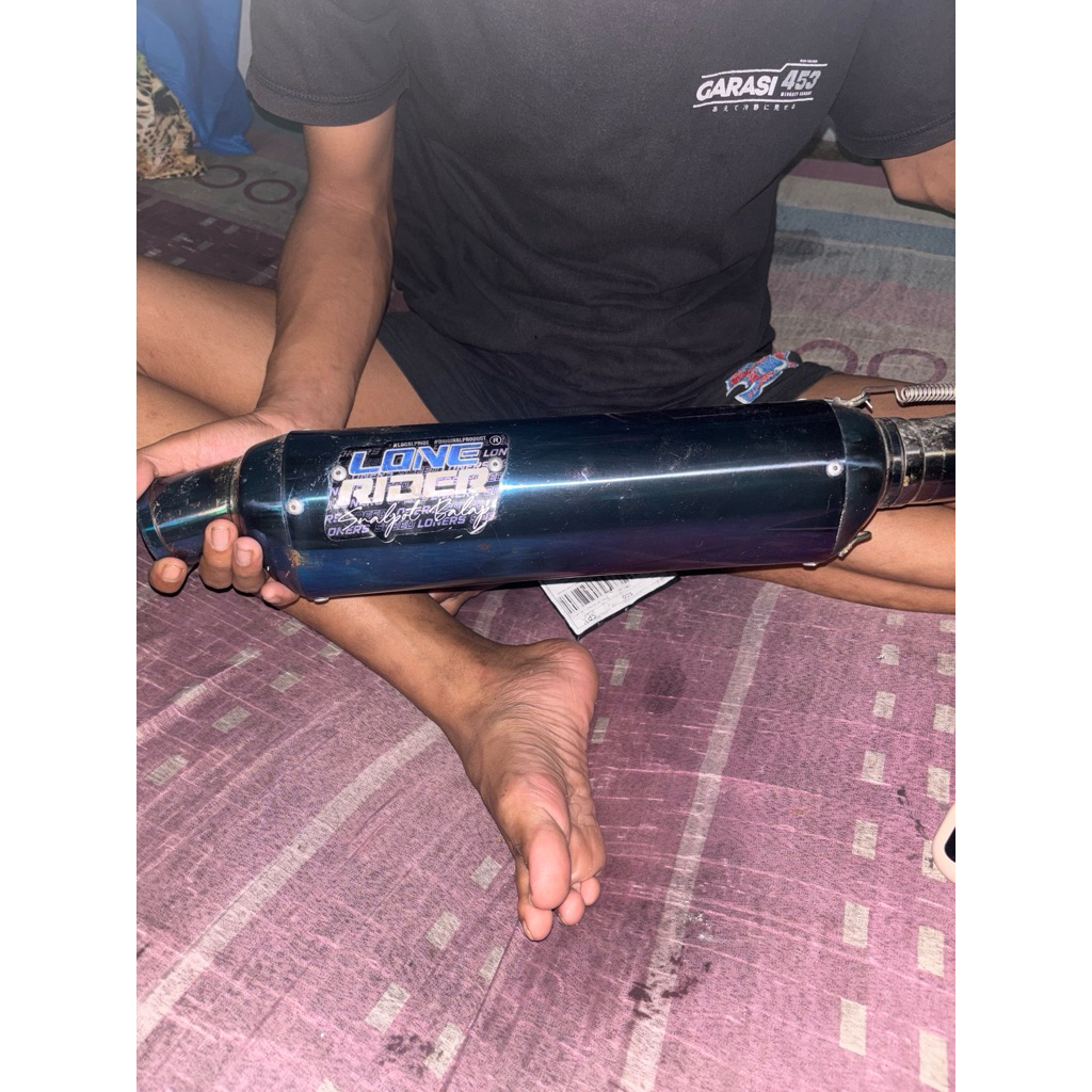 KNALPOT LONE RIDER SATRIA FU INJEK/KARBU