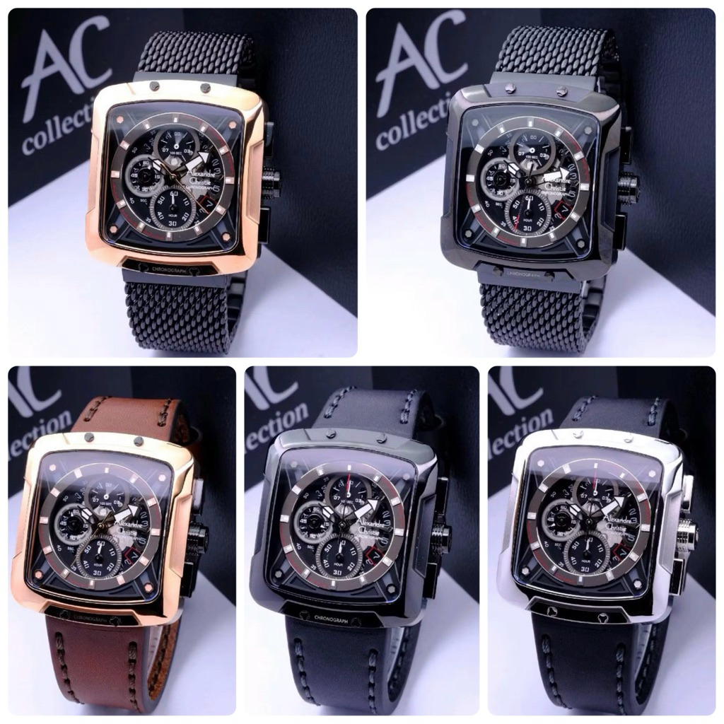 JAM TANGAN PRIA Alexandre Christie 3039 dan 3030