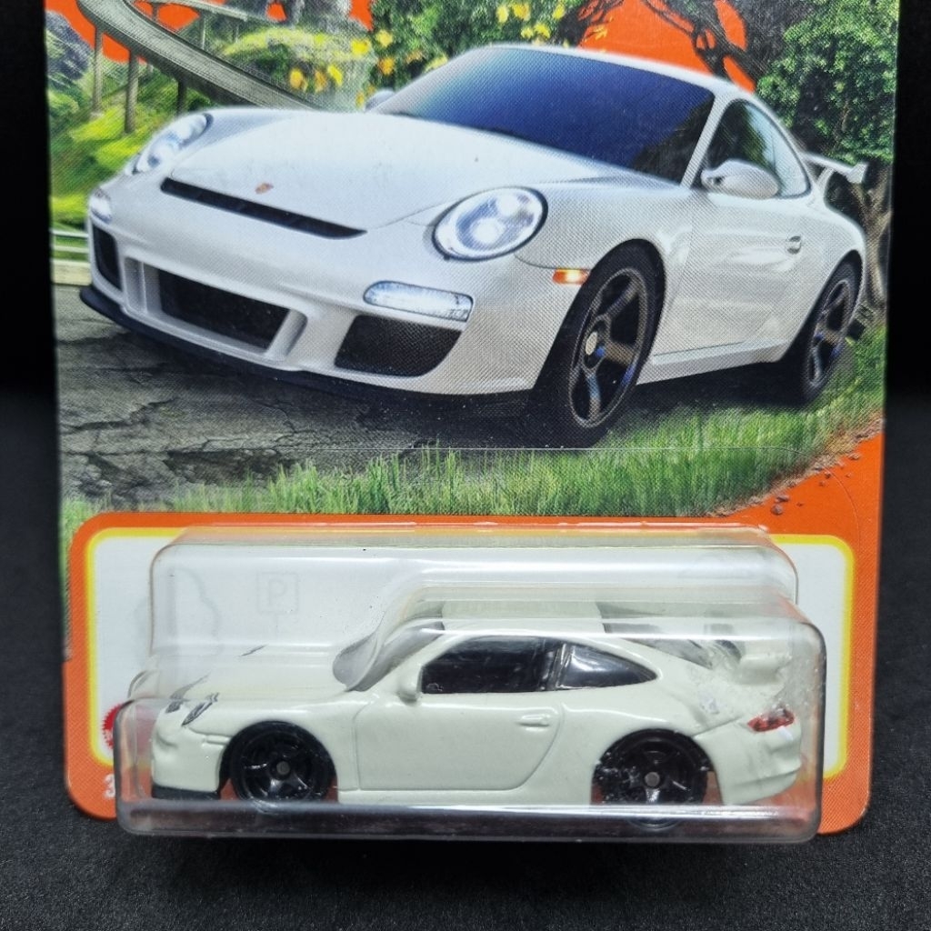 Diecast MATCHBOX 1:64 PORSCHE 911 GT3 putih white