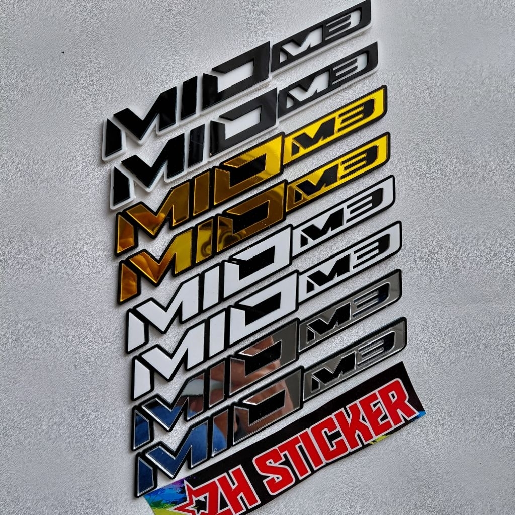 Emblem yamaha mio m3 mio 125 logo akrilik timbul