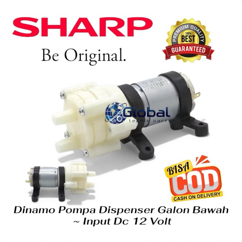 Dinamo Pompa Dispenser SHARP Galon Bawah / Pompa Dispenser SHARP