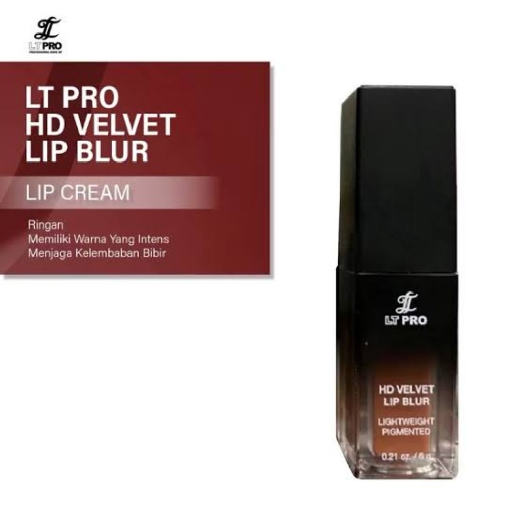LT PRO HD VELVET LIP BLUR LIGHTWEIGHT PIGMENTED/LT PRO LIP CREAM