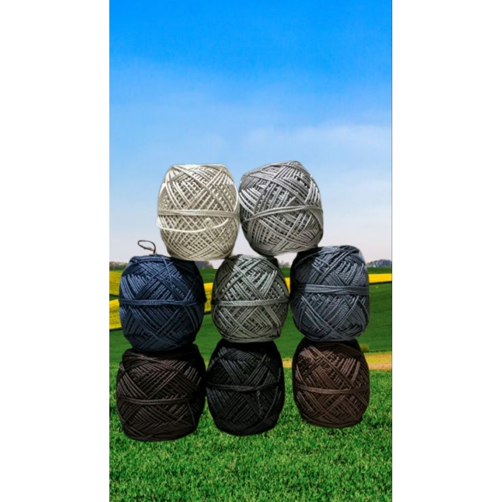 BENANG RAJUT D27 POLY KILAP DAN DOP/POLYESTER/BENANG/RAJUT