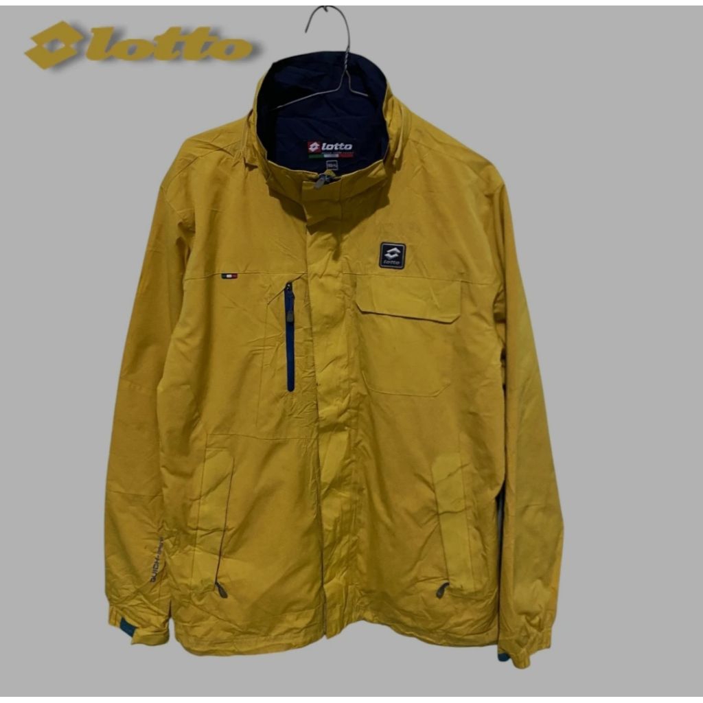 lotto outdoor second like new free jaket