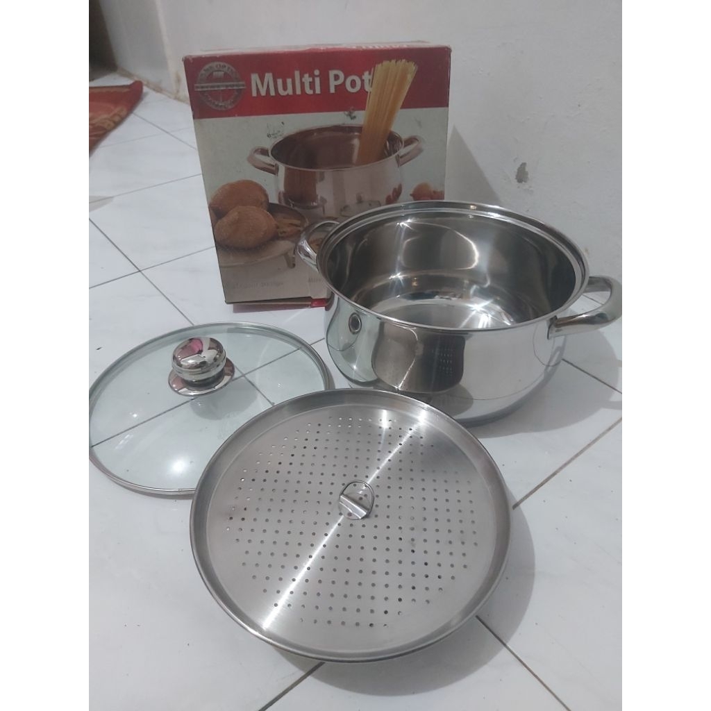 Panci stainless steel multi pot Preloved