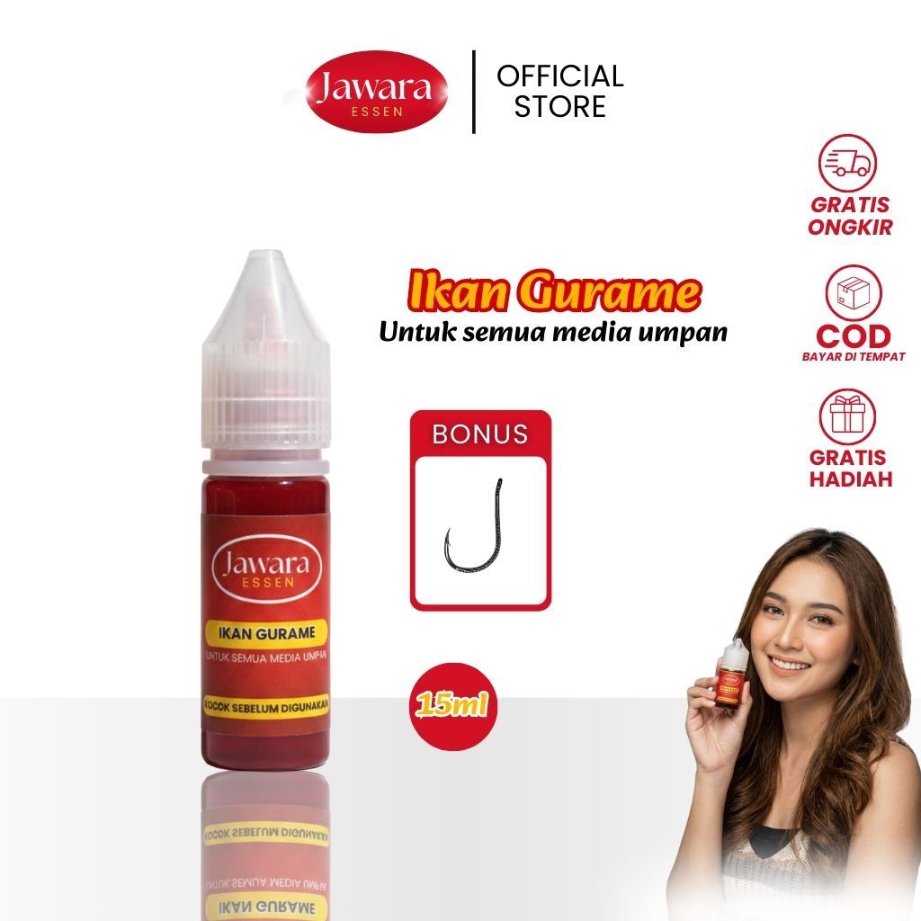 Jawara Essen Campuran Umpan Pancing Ikan Gurame Target Rame dan Indukan