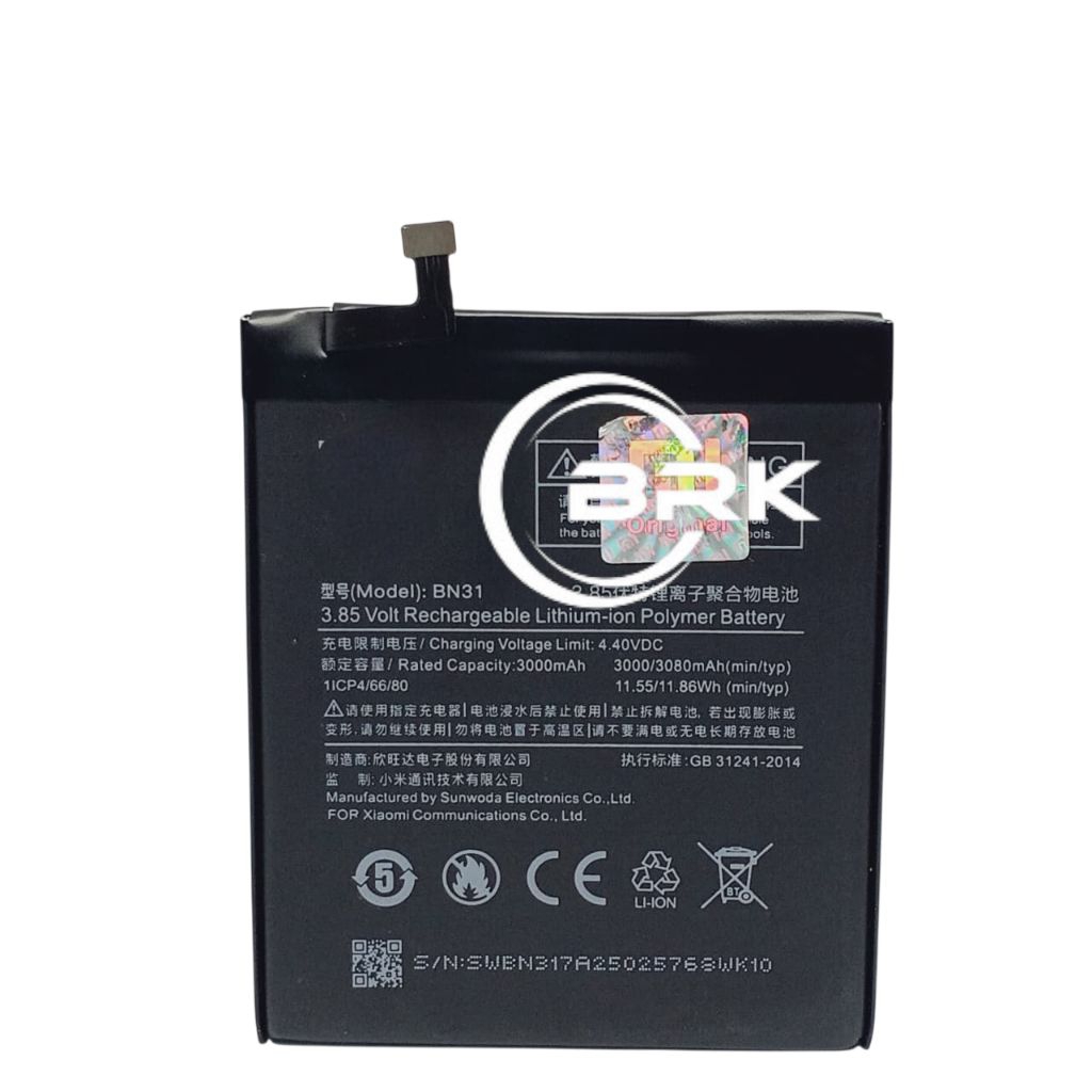 BATRAI BATRE  XIAOMI REDMI S2 BN31