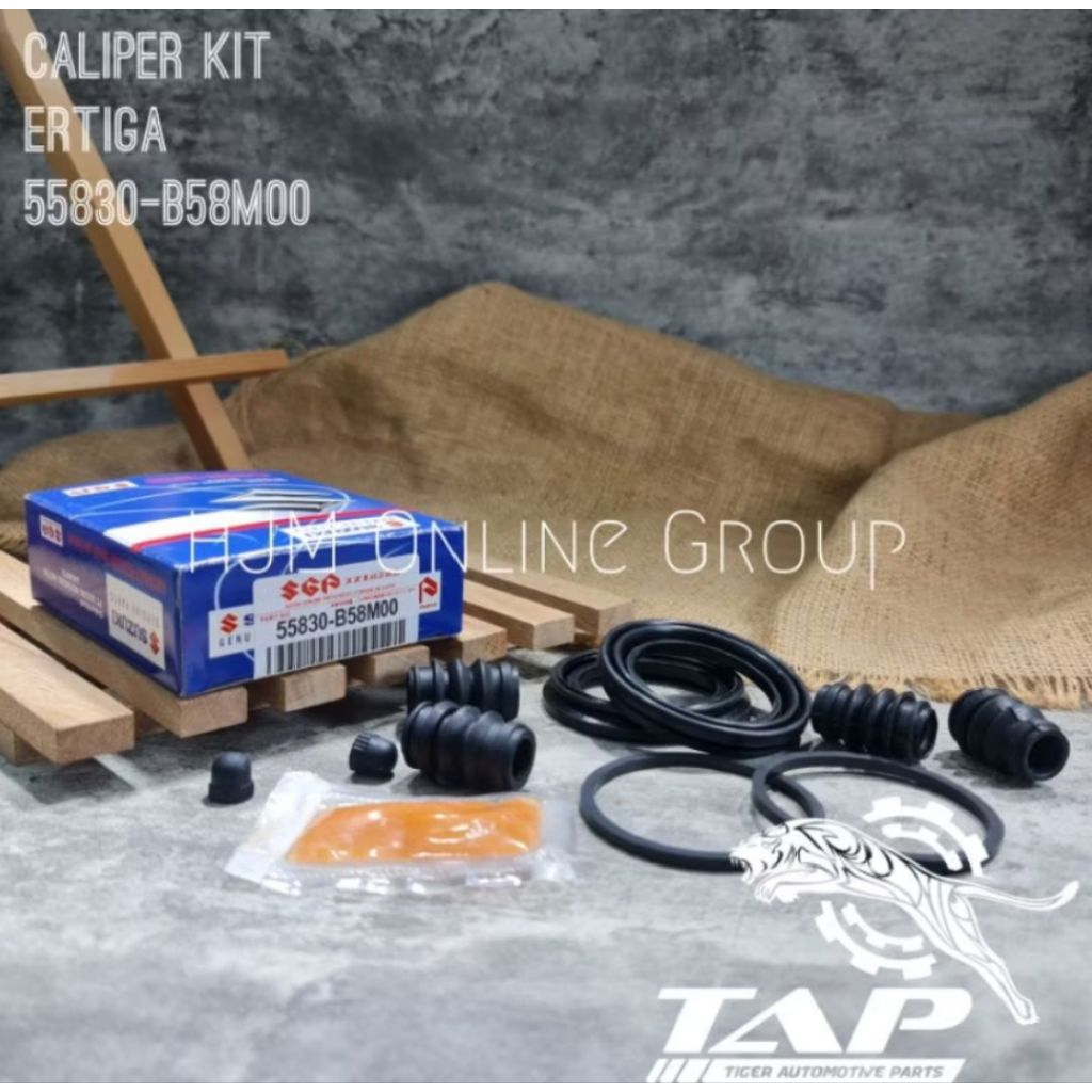 Caliper Kit/Karet Seal Rem Cakram Depan Suzuki Ertiga