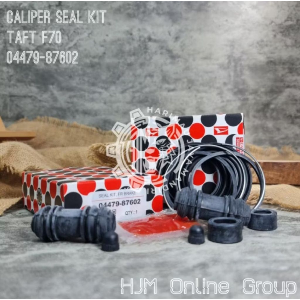 Caliper Kit/Karet Seal Rem Cakram Depan Daihatsu Taft F70, Hiline, Taft GT