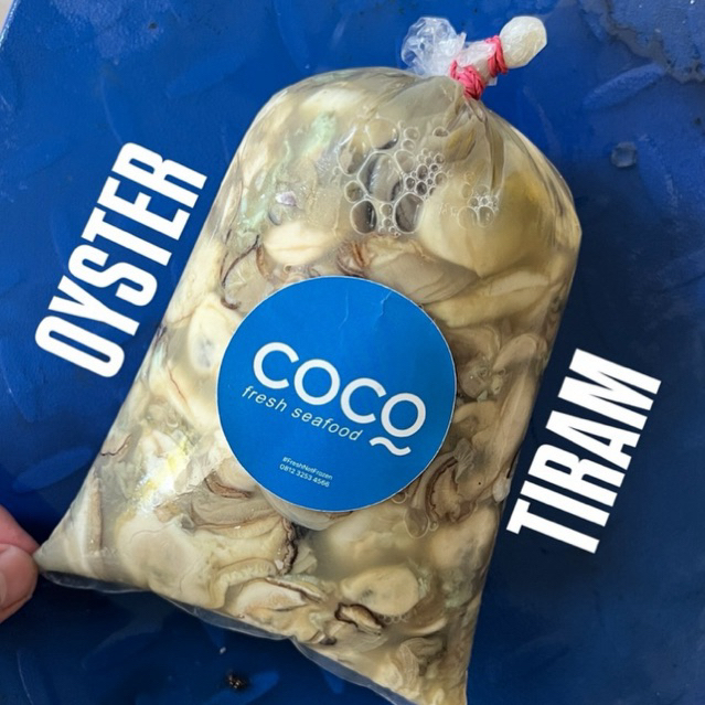 Kerang Tiram (Oyster) Fresh Kupas