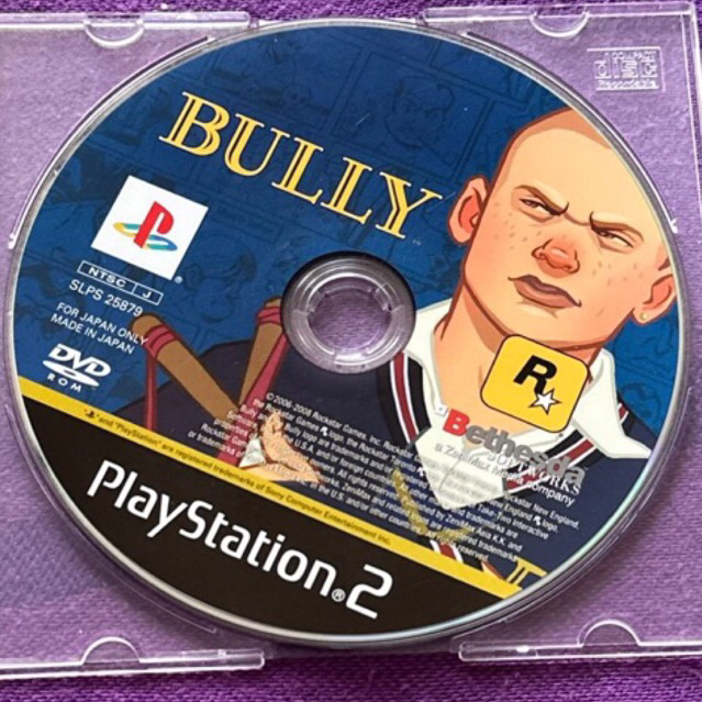 kaset ps2 ori japan bully