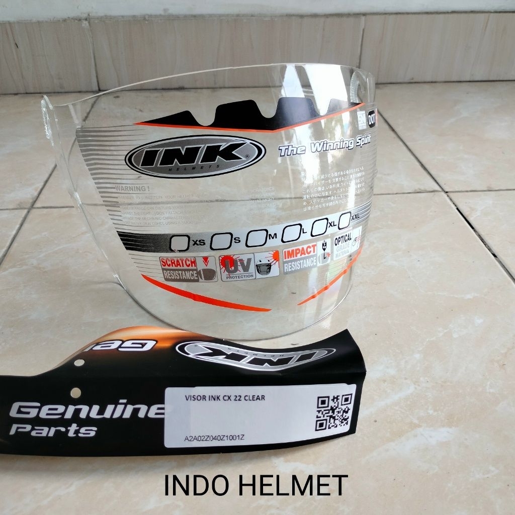 KACA HELM INK CX 22, CX 23, CX 25, CX 390, KYT ROMEO ORI INKO