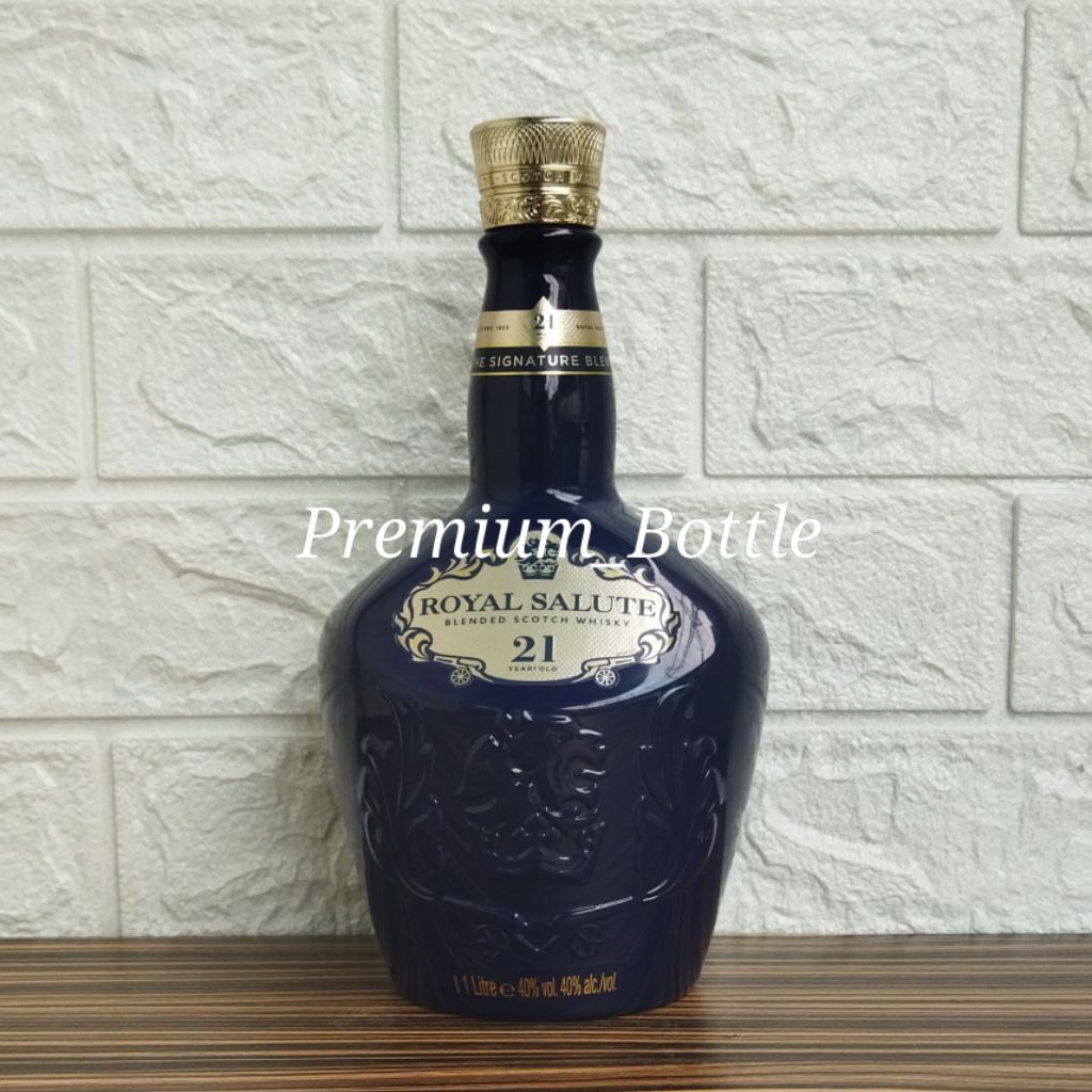 Botol Kosong Royal Salute 21 Years Old 1Liter