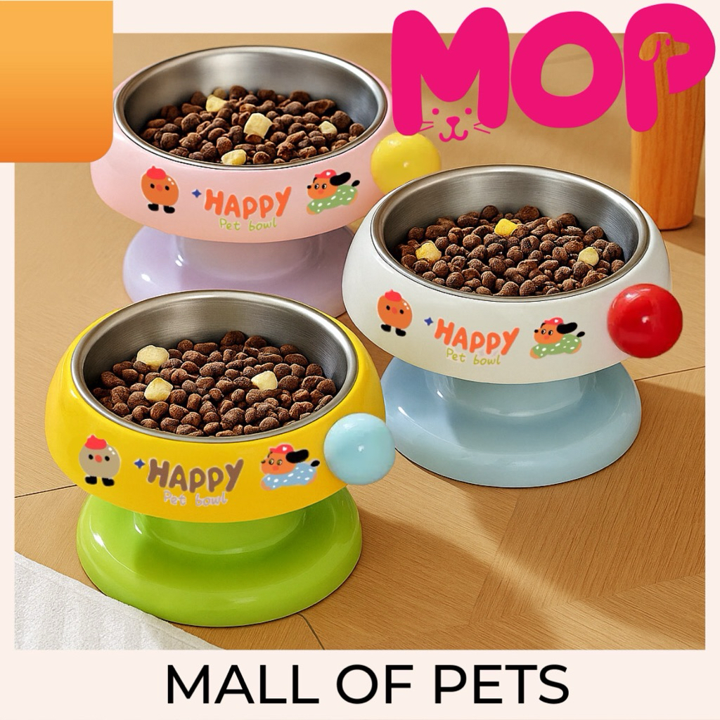 MOP tempat makan minum stainless anjing