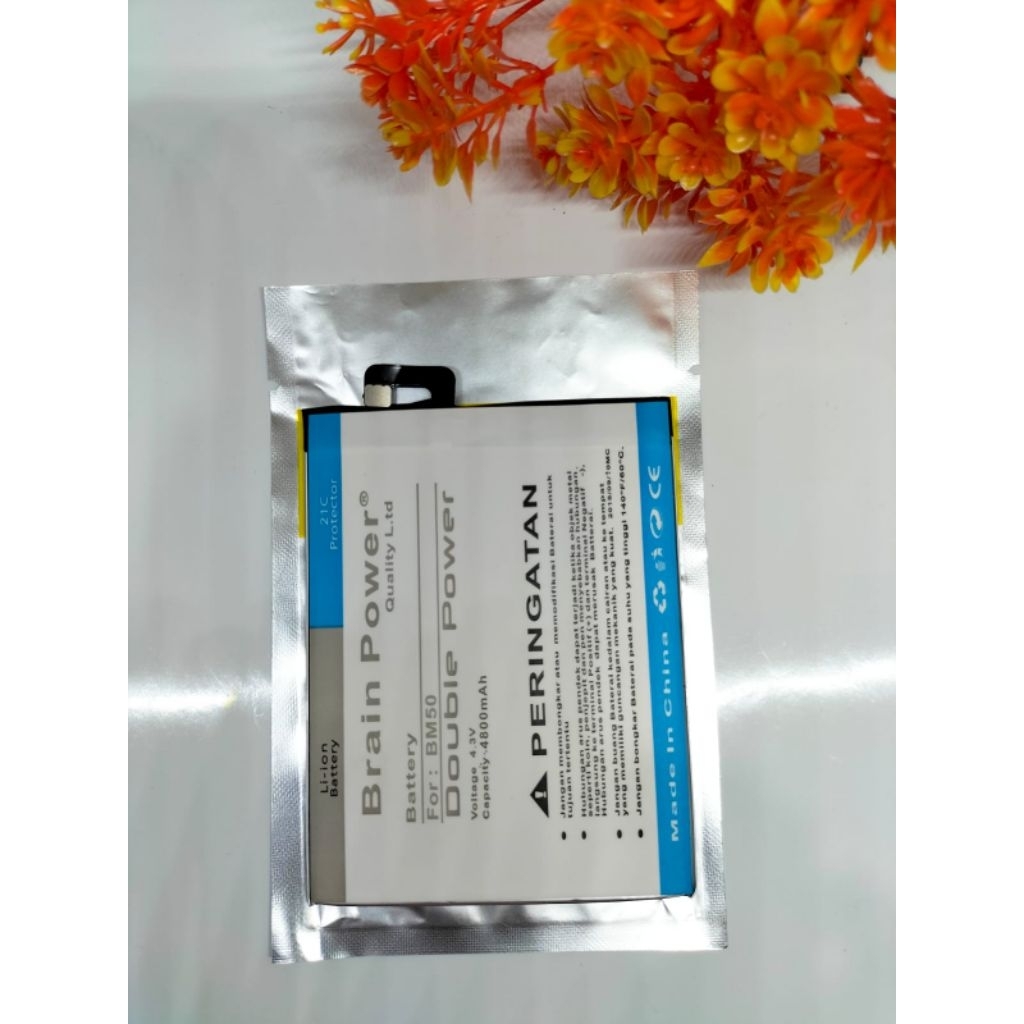 BATRE BATTERY BATERAI XIAOMI MI MAX 2 MIMAX2 BM50 BM-50 BM 50 DOUBLE POWER BRAIN POWER