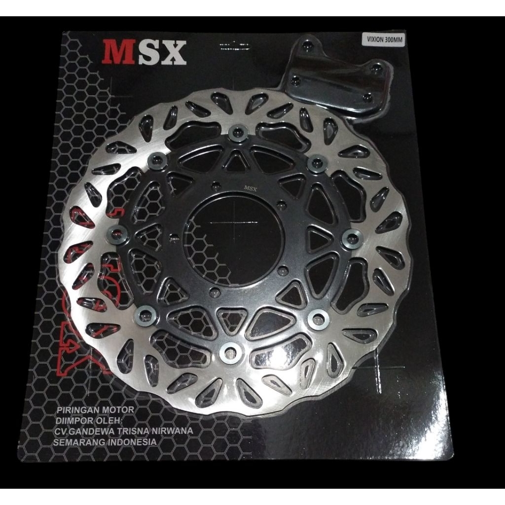 Piringan cakram vixion old nva nvl vixion new depan lebar plus breket