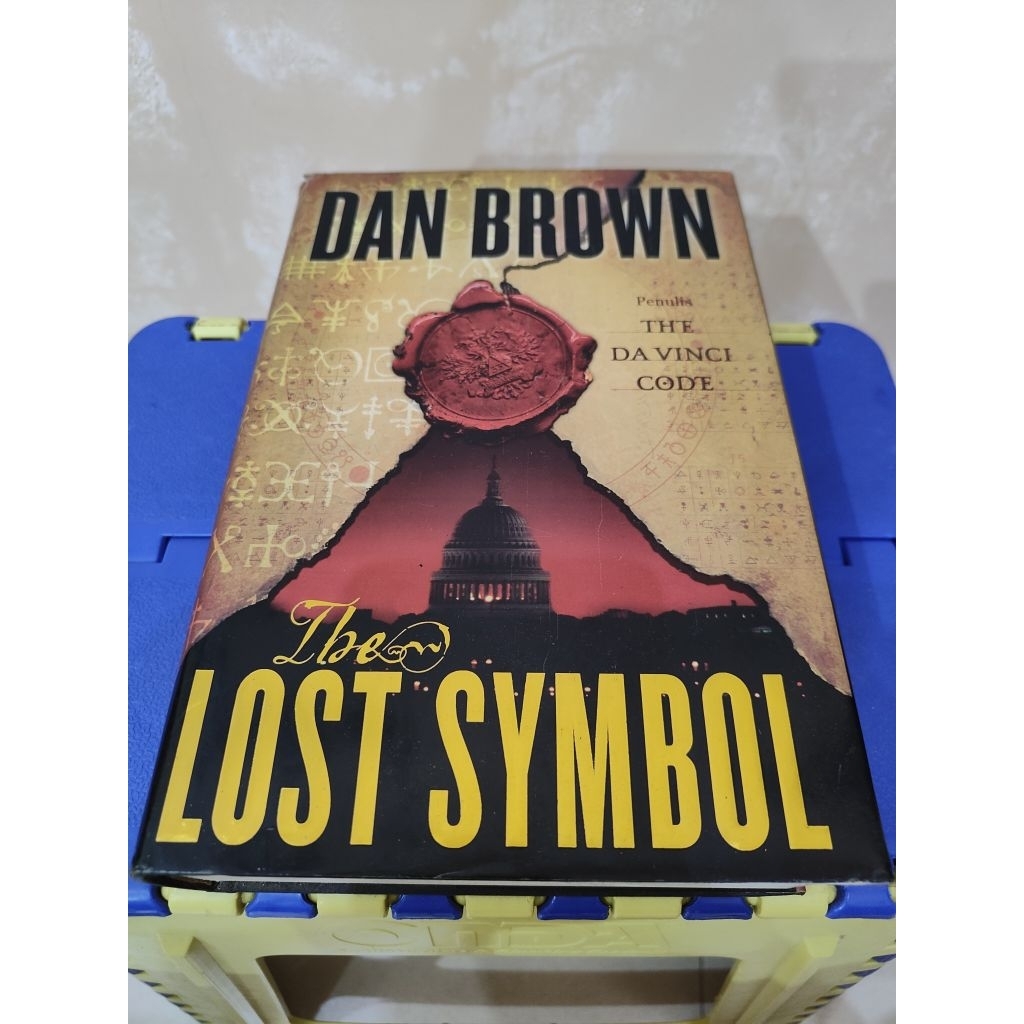 novel ori original the lost symbol hard cover hc dan brown buku bekas preloved