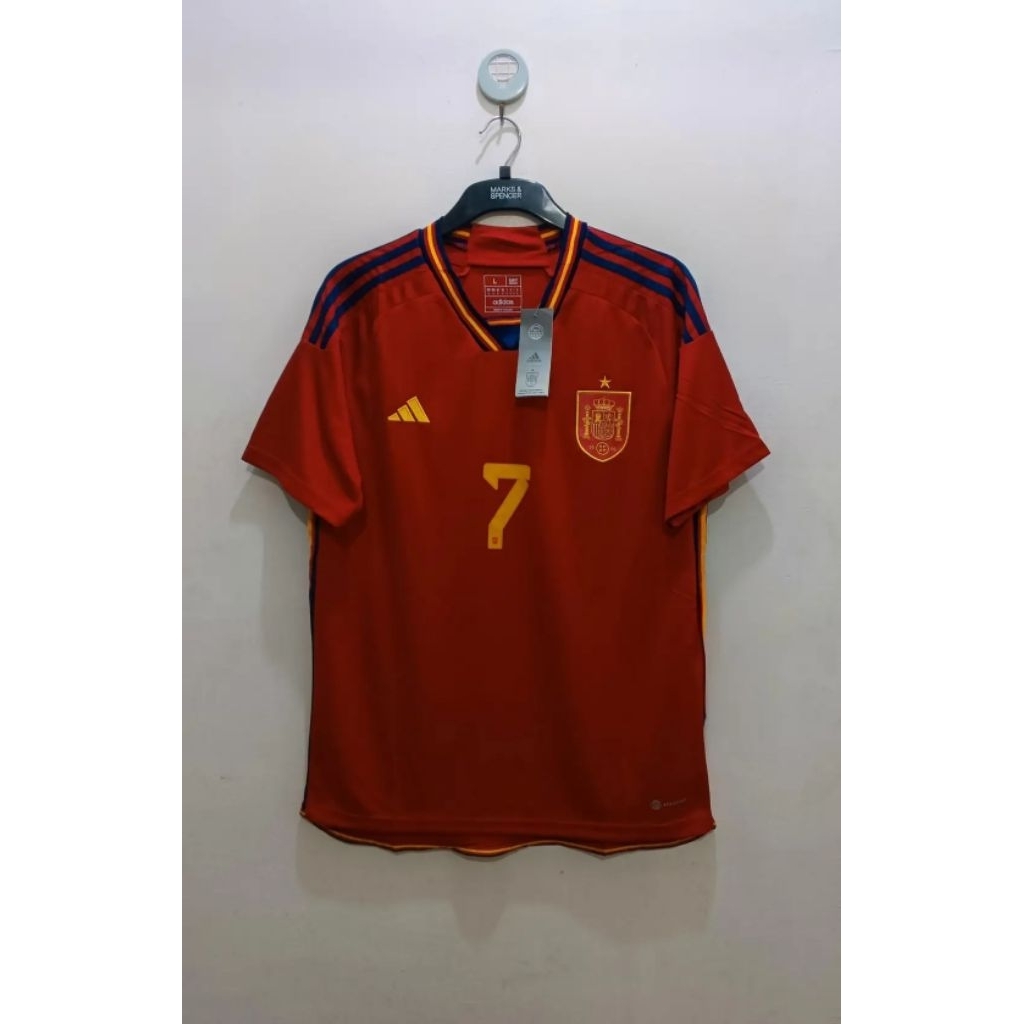 jersey spanyol home 2022 grade ori
