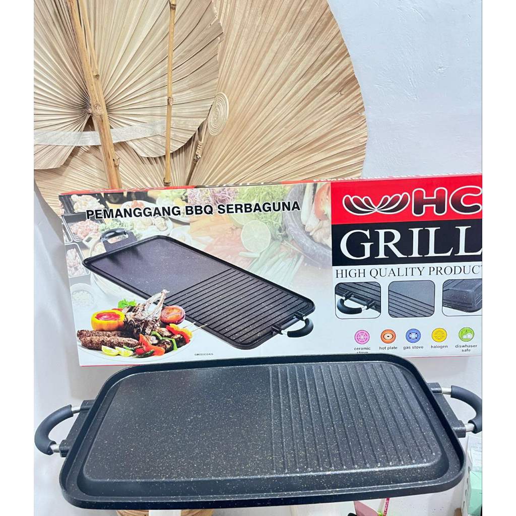 Grill / pemanggang BBQ serbaguna merk HC