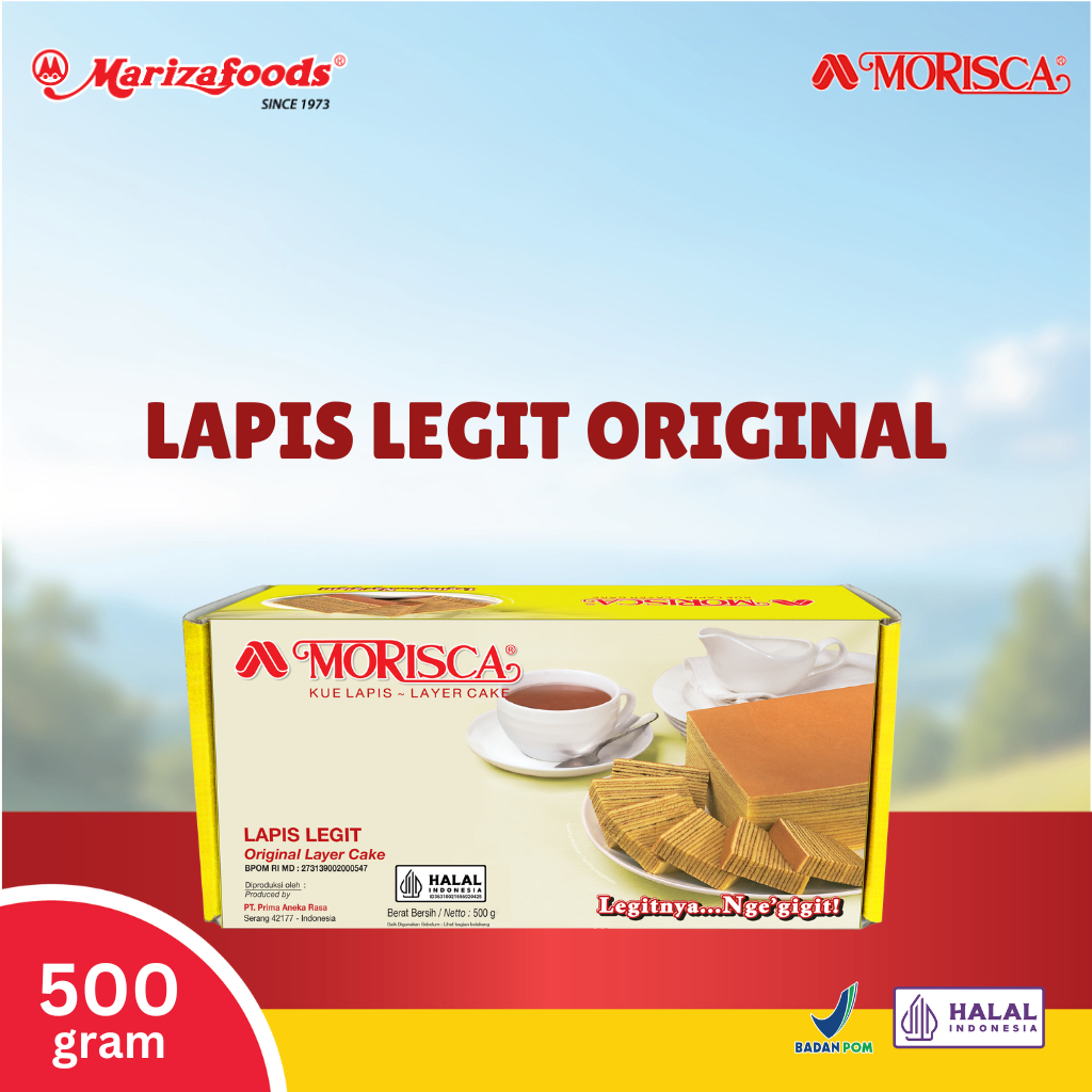 Morisca Kue Lapis Legit Original 500g