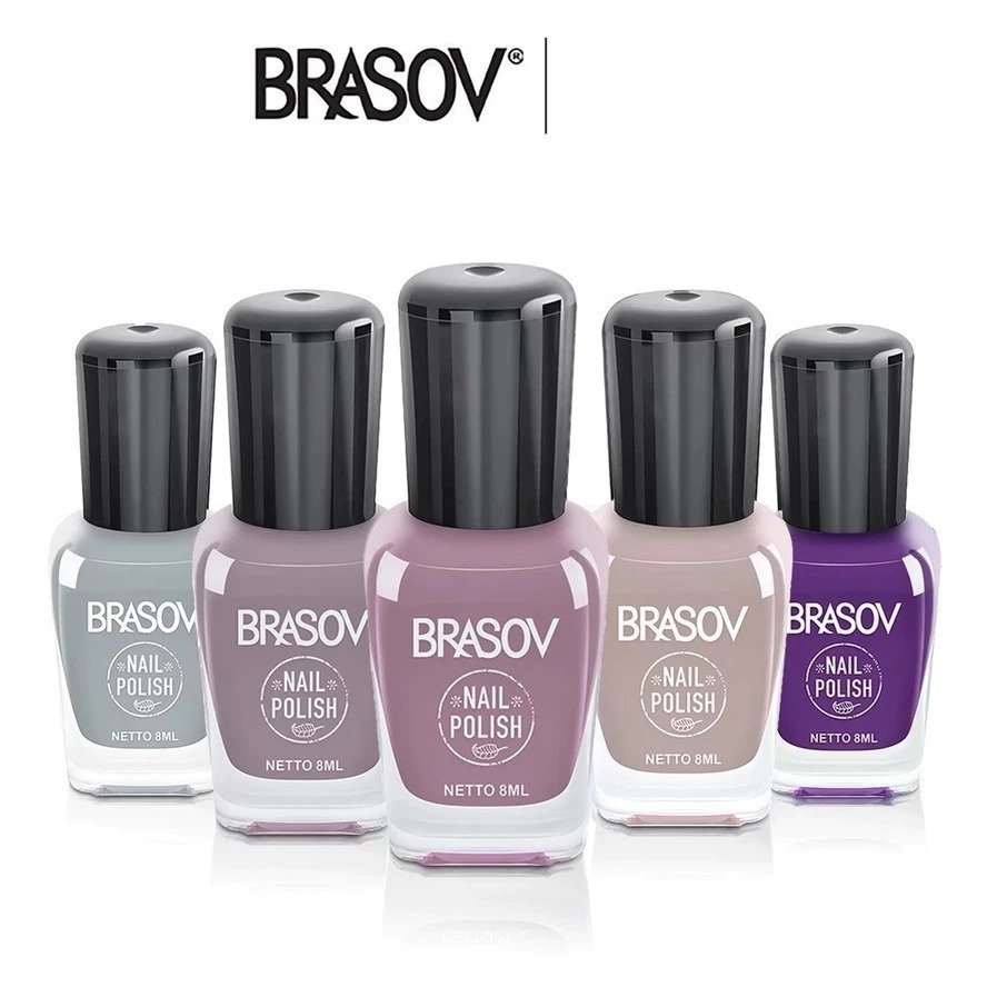 Brasov Nail Polish - Kutek 8ml /PANDA LOVELY