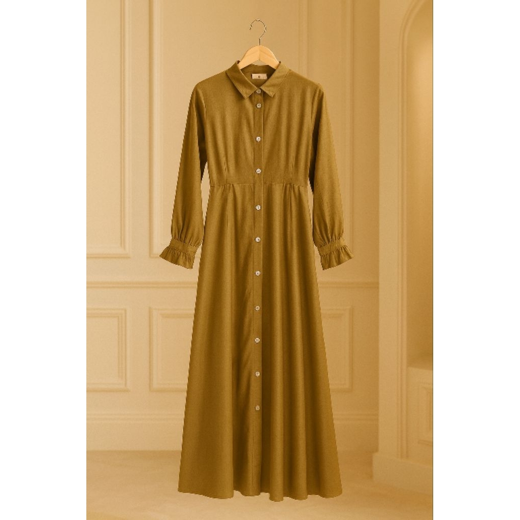 preloved shararea in olive