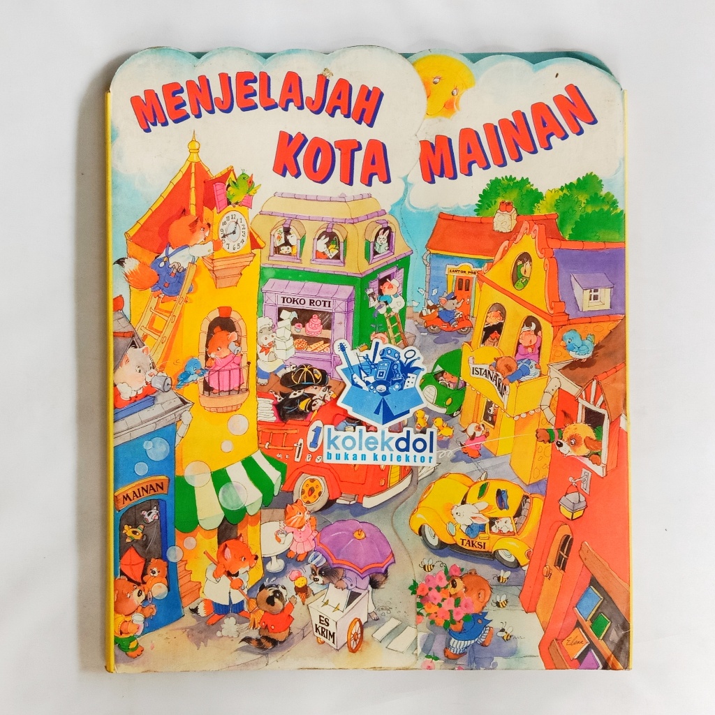 Buku Anak - Menjelajah Kota Mainan (Tira Pustaka)