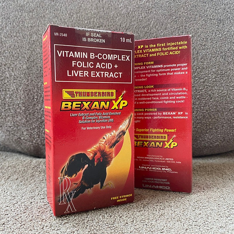 BEXAN XP (10 ML) - Doping & Pembentukan Otot dan Daya Tahan Tubuh pada Ayam Laga