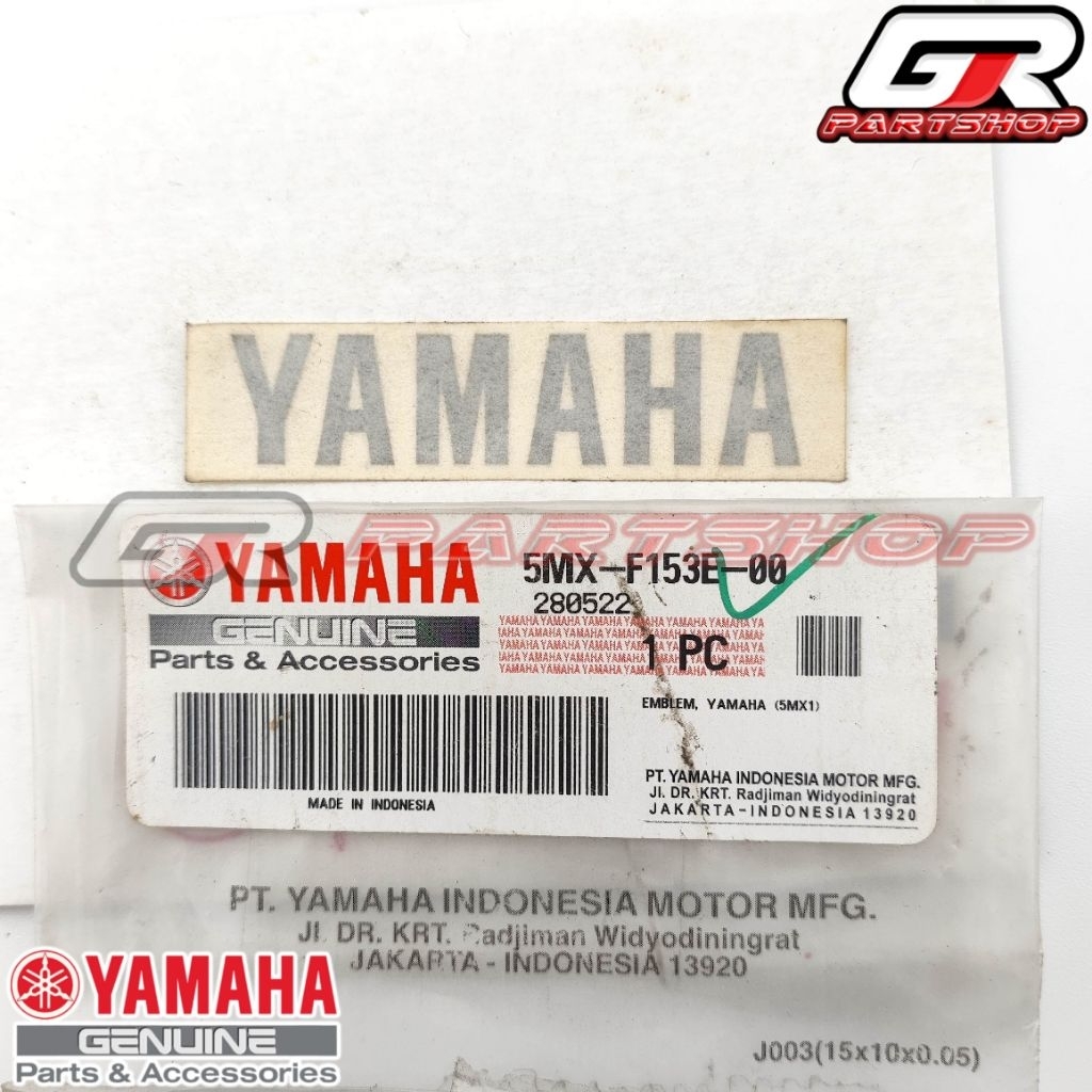 LIST STRIPING STIKER YAMAHA SATUAN TAMENG KIRI KANAN, PED SAMBUNGAN BODY MIO SPORTY SMILE ORI YGP OR