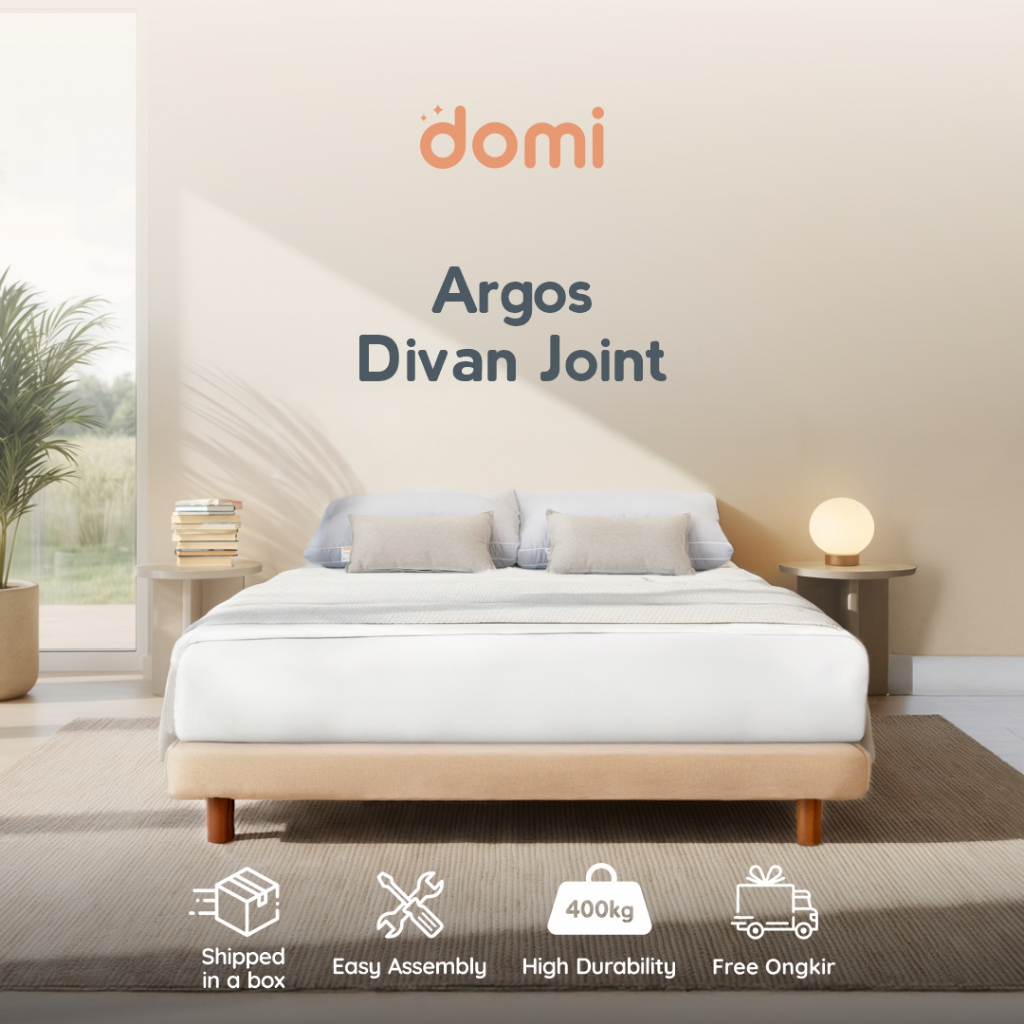 Domi Dipan Join Argos / Tempat Tidur / Divan Kasur Springbed / Modern Minimalis