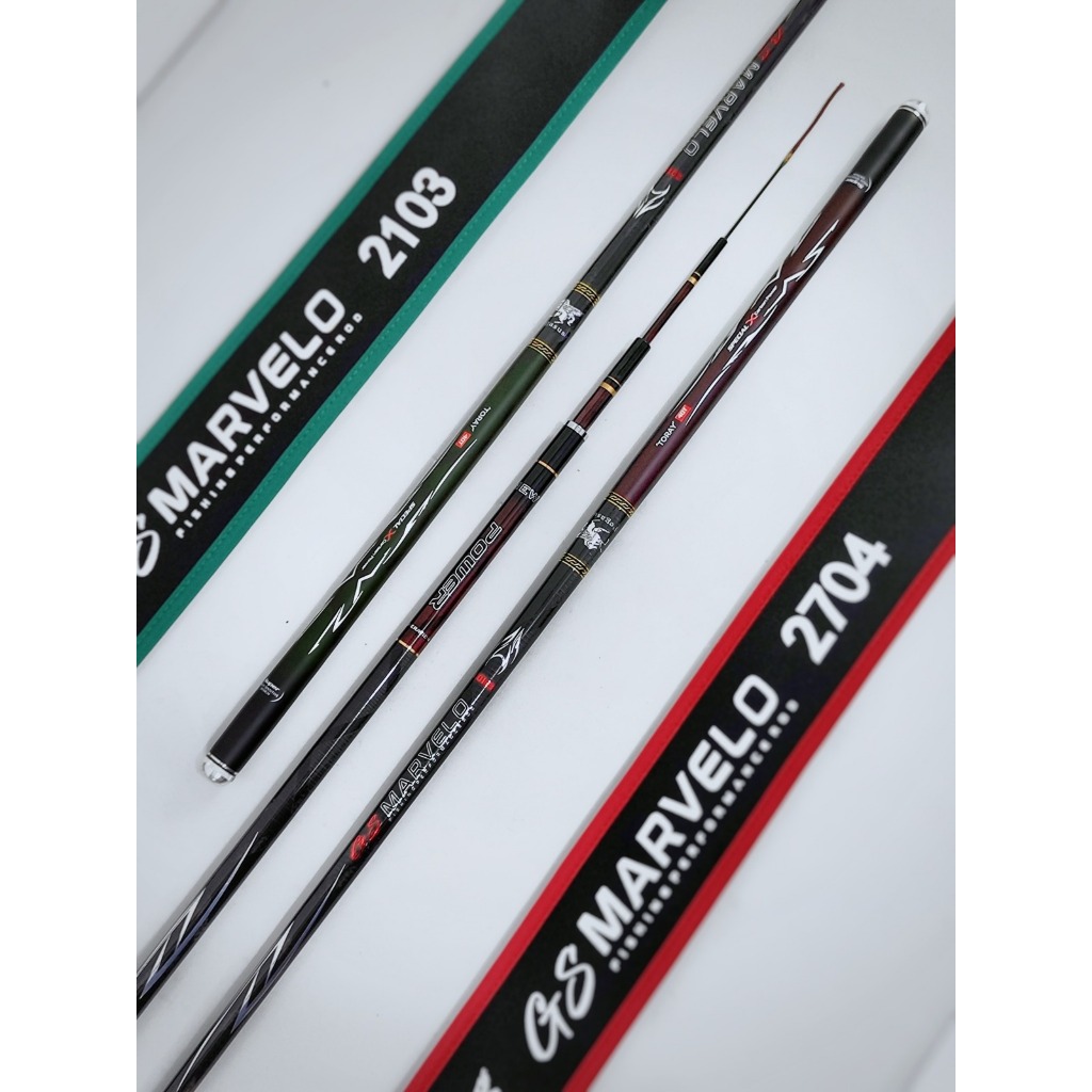 Pegasus Marvelo Joran Tegek Ruas Panjang Carbon Action Kaku