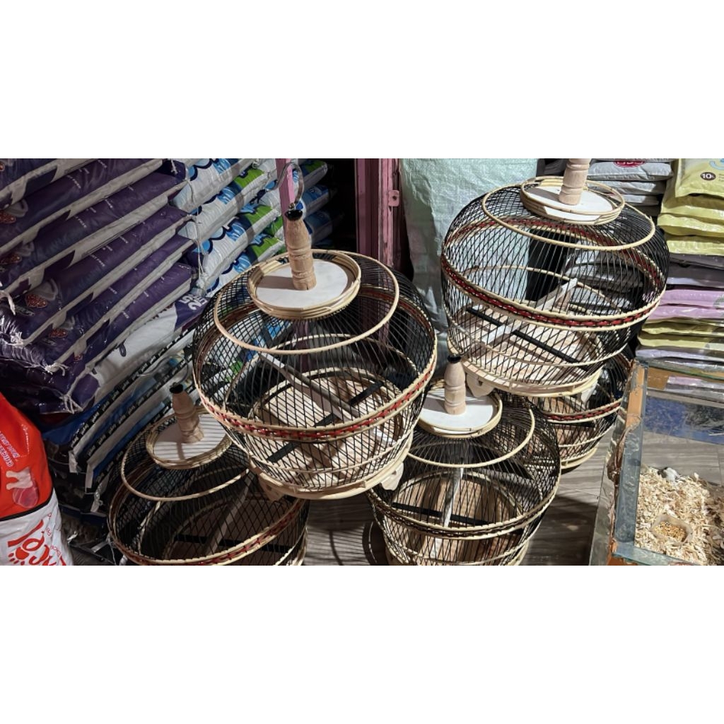 sangkar burung derkuku murah ready