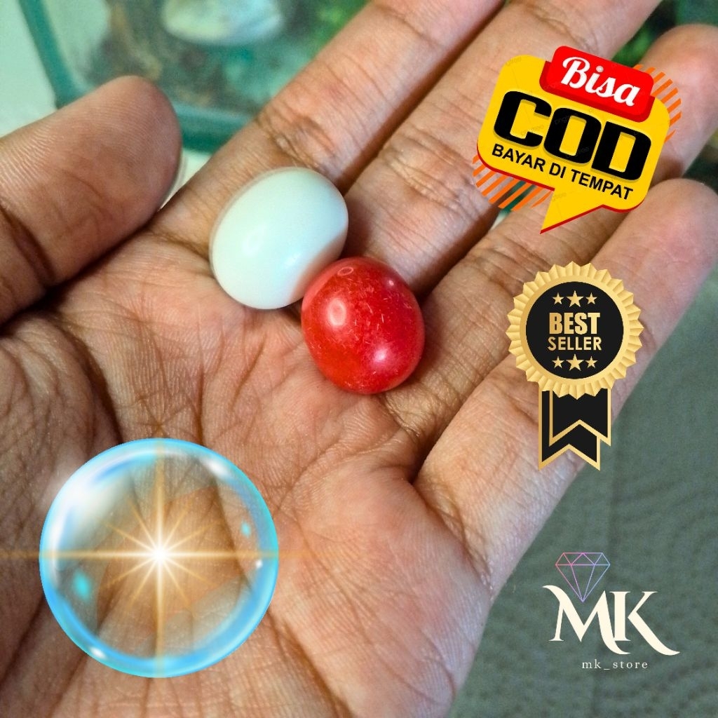 Batu Light Water Menyala Saat Didalam Air