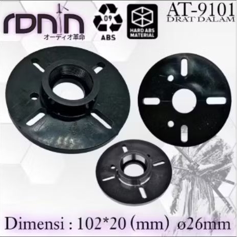 Adaptor Tweeter Horn Corong Drat Dalam Original Import