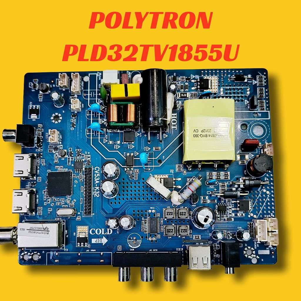 POLYTRON PLD32TV1855U - MB POLYTRON PLD 32TV1855 - MAINBOARD TV POLYTRON PLD 32TV1855 - MOBO TV POLY